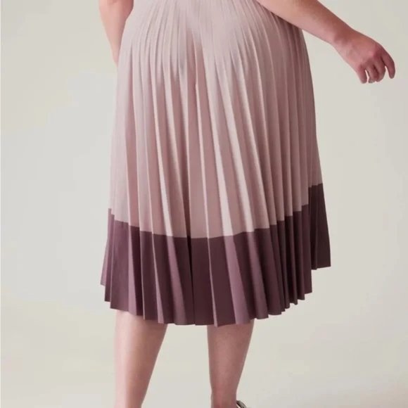 Athleta Midi Skirt in Pink and Brown - Picture 3 of 8